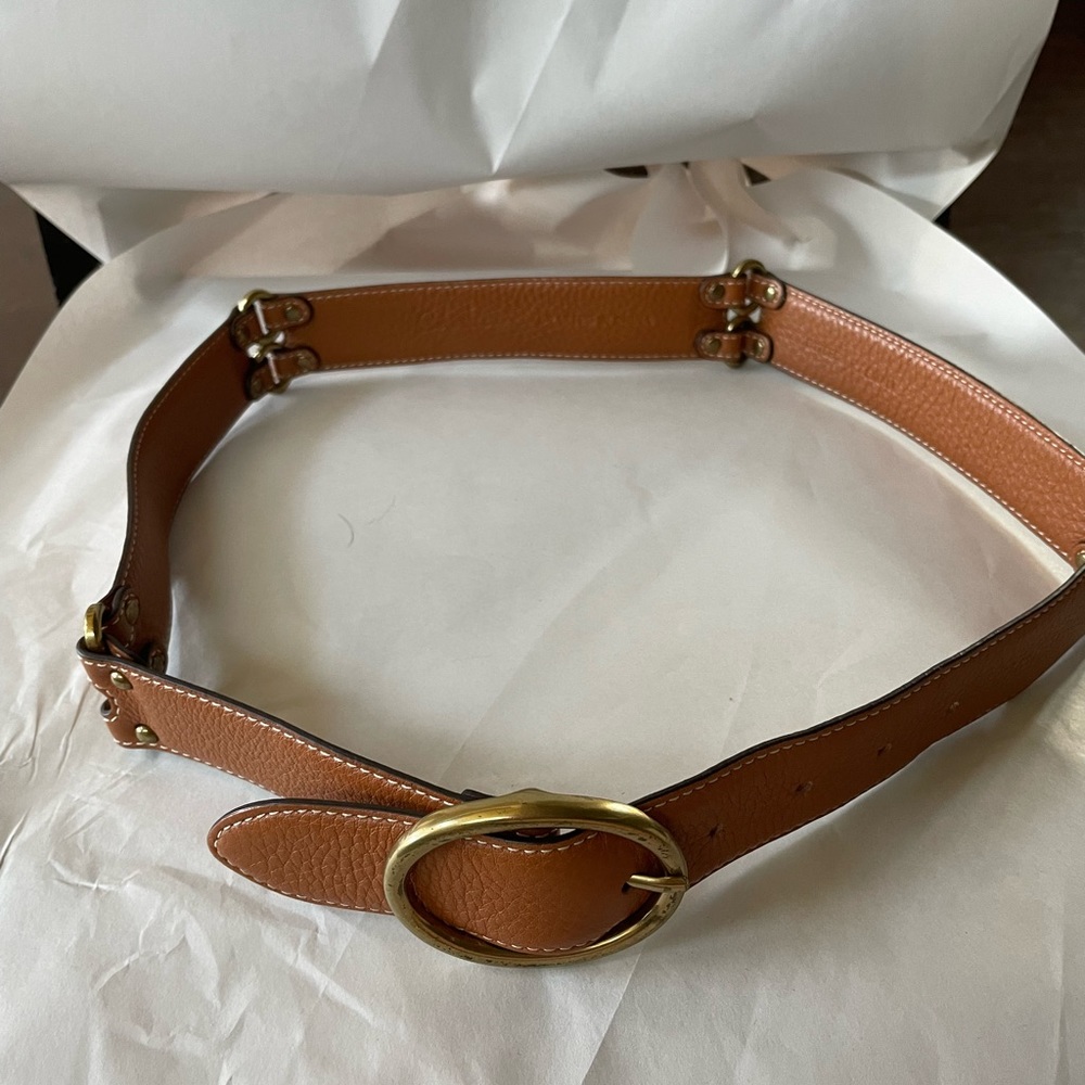 Cole Haan leather brown belt